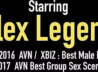 blazing brunette crystal rush makes huge cock cum all over her tits and ass