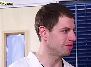 CFNM Medical Babes Suck Off Professor’s Hard Shaft