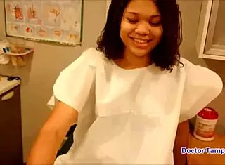 Dr. Tampa Conducts Intense Physical on Michelle Anderson at Tampa University