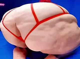 shaking that huge booty, mama's ready to play naughty with you