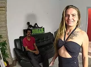 hey, estela silva's first time in porn, we fucked her big ass in a photoshoot web chat.