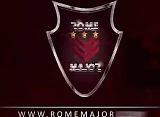 rome major takes blonde from behind in rough interracial play