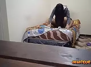 Tiny Gal Takes Monster Cock In Full Nelson Slam