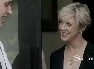 Milf shows young preachers how to blend faith with sin