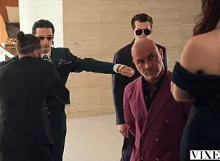 Vixen Curvy Queenpin Valentina Nappi Hungers for Cock in Deepthroat and Spooning Action