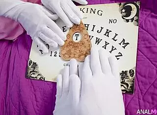 milf craves anal action on halloween night