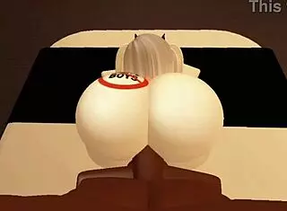 Roblox Shy Girl Turns Lustful With Big Black Cock Sucking And Riding