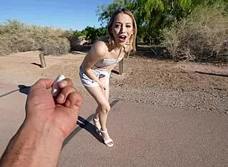 Intense Emotions As Jennifer King Takes Cumshot In Pov Blowjob