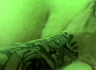 Amateur slut with huge natural tits handles monster cock. She sucks and rides like a pro.