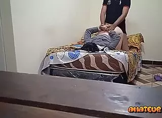 Tiny Gal Takes Monster Cock In Full Nelson Slam