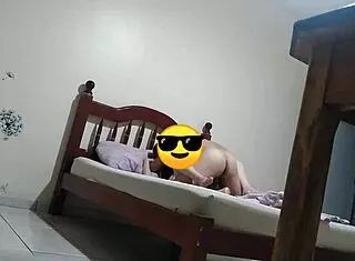 Brunette Teen 18+ With Crazy Nice Ass Gets Hardcore Doggystyle And Blowjob