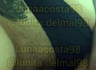 Argentinian Prostitute Teases with Dildo in Hot Solo Masturbation Session on Profile Link