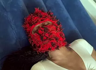 Ebony Babe Squirts Hard Through Shorts in Full Xvideos Red Clip