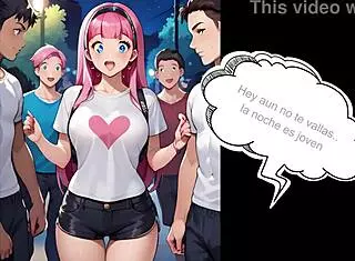 Watch the comic sex change part 2 with group banging and cumshots