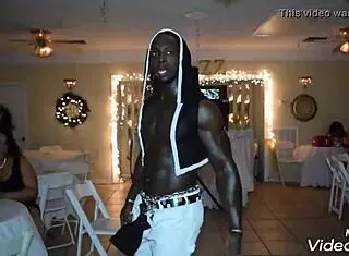 Wild girls dominate huge cocks during steamy New Orleans night orgy