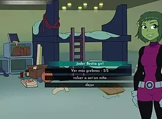 Raven loves hard fucking, submits jinx to cum in mouth