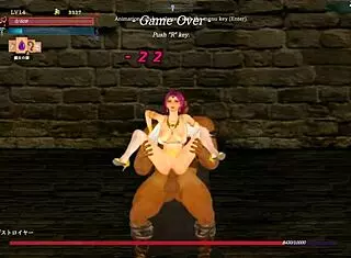 hentai game guilty hell 2 intense man action gameplay