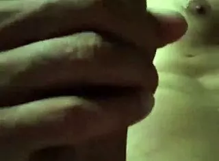 Collage guy jerks off with huge cumshot at home