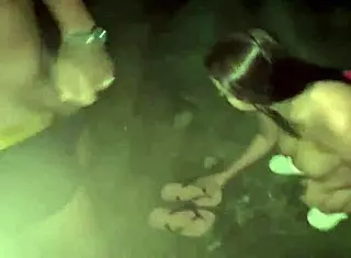 Wife Returns Home with Wrecked Pussy After Outdoor Big Cock Fucking and Tits Flashing