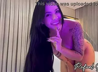 My hot Latina girlfriend recorded a video trying new panties. She couldn’t resist touching herself and I had to share this gem! 😍