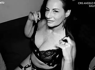 Two beautiful girls share one cock in emotional threesome anal scene