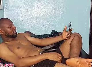 young step mom bash into step sons bed room and caught him jerking off