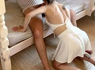 Welcome Home Gift Turns into INTENSE SEX with Stepbrother after College