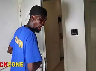 Step siblings intensely finger each other close up