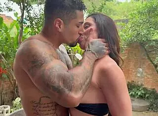 Heart Pounding As I Fuck My Boyfriend In Parents' Backyard