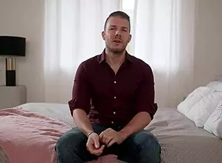 So, Hot Guy Codey Steele Is Getting That Special Down Under Treatment From Curvy Goddess Hayley Davies, With Riding And Blowjob