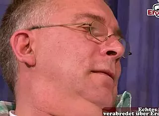 german mature housewives try an amateur ffm threesome with husband, so hot! 🔥