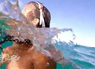 Wow! Sheila Ortega sucks and fucks underwater while snorkeling!