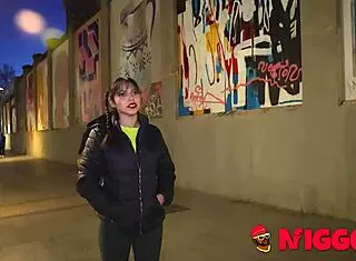 Latina Petite Daniela Nerea Receives Double Dose Of Black Cock