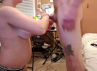 i watch this amateur teen 18+ suck cock for shopping money, creampie included