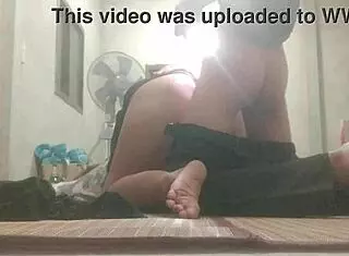 Young College Student Engages In Doggystyle With Math Teacher