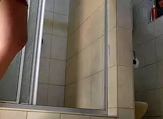 Petite 18+ Year Old Balances Finger Fucking Her Pussy with Sucking Stepdaddy's Cock