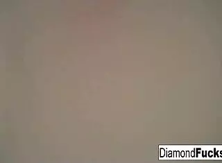 diamond gets wet in the shower