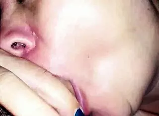 teen sucks ice cream man's dick for small one