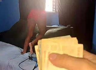 Brazilian Maid Without Shirt Offers Big Ass For Money In Hot Room