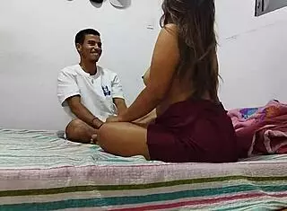Amateur Couple Having Hard Sex with Cum Inside