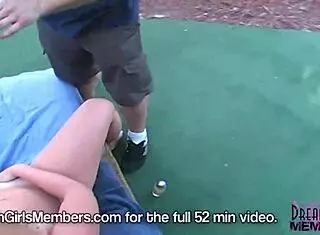 Katie Dildos BFF's Pussy to Outdoor Orgasm!