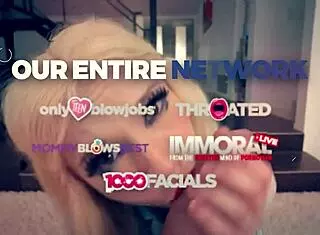 MommyBlowsBest: Busty redhead milf face fucked hard at gym