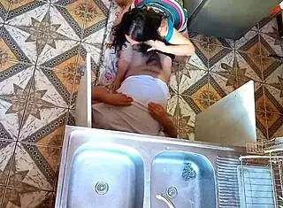 Unfaithful Wife Moans While Fucking Plumber Rough!