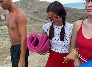 Met Two Girls Group Sex