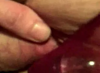 intimate moment with my girlfriend using toys and big cock