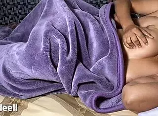 stepson with stepmom in intimate pakistani first-time moment