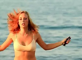 Softly bouncing breasts non-nude.