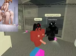 Moth gets drilled by huge futa cock