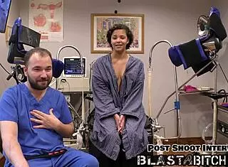 rebel wyatt's pussy gets filled with cum backstage