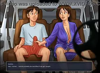 我是summertime saga继母车里给儿子口爆